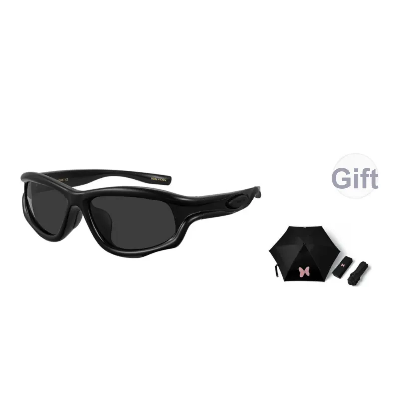 MUJOSH Astral Series TR90 Square Trendy Pair Sun Protection UV Protection Mountaineering Sunglasses Unisex-0