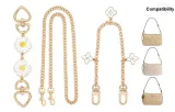 Small Daisy Extender Chain+Long Chain+Four-Leaf Clover Decorative Chain