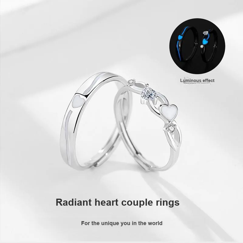 MAGICPOLE 925 Sterling Silver Rings Unisex Silver-3