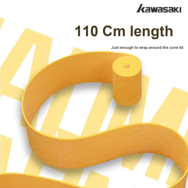 Kawasaki Badminton Grip Tape Neon Yellow Polyurethane PU Thin-10