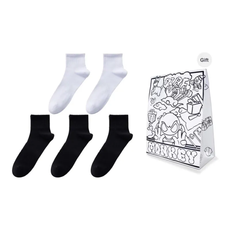 FireMonkey Mid Calf Socks Unisex 5 Pack-3