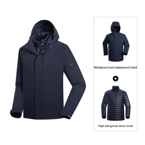 NORTHLAND Windbreaker Jackets Men Jet Blue