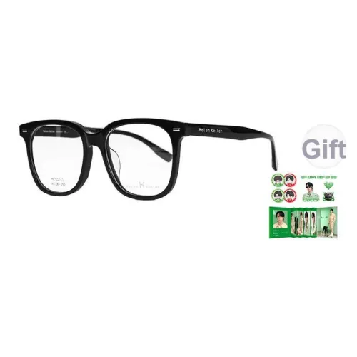 HELEN KELLER Квадратные оправы для очков Унисекс Черный