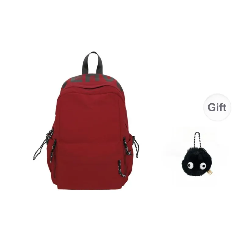 BRABOSTON Nylon Backpack Unisex Black/Red/Coffee/Blue/White-20