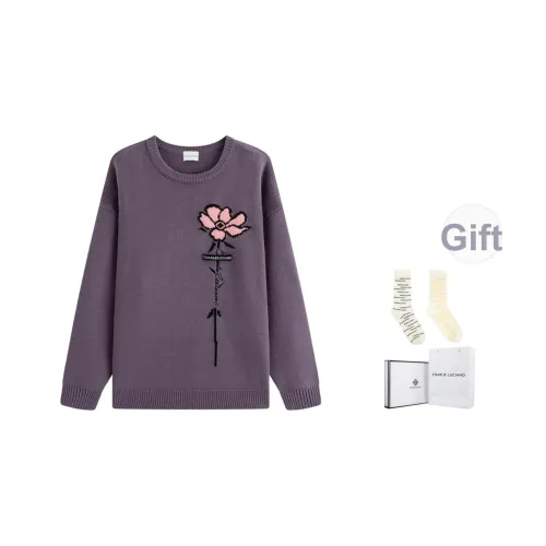 Charlie Luciano Фиолетовый Коробка + Носки Унисекс Свитера