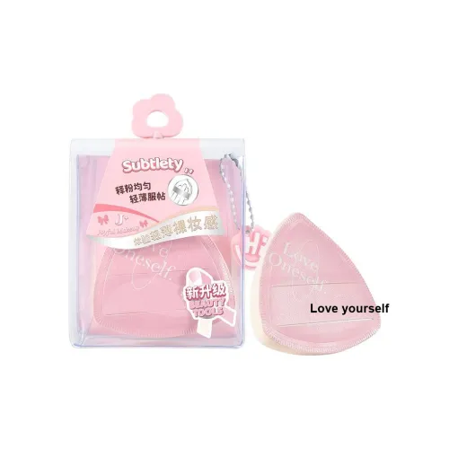 YUANQISHANGSE Треугольник Хлопковая конфета Розовый Основа Это Легко наносится Не пыльный И Гладкий для Макияжа. 1 шт