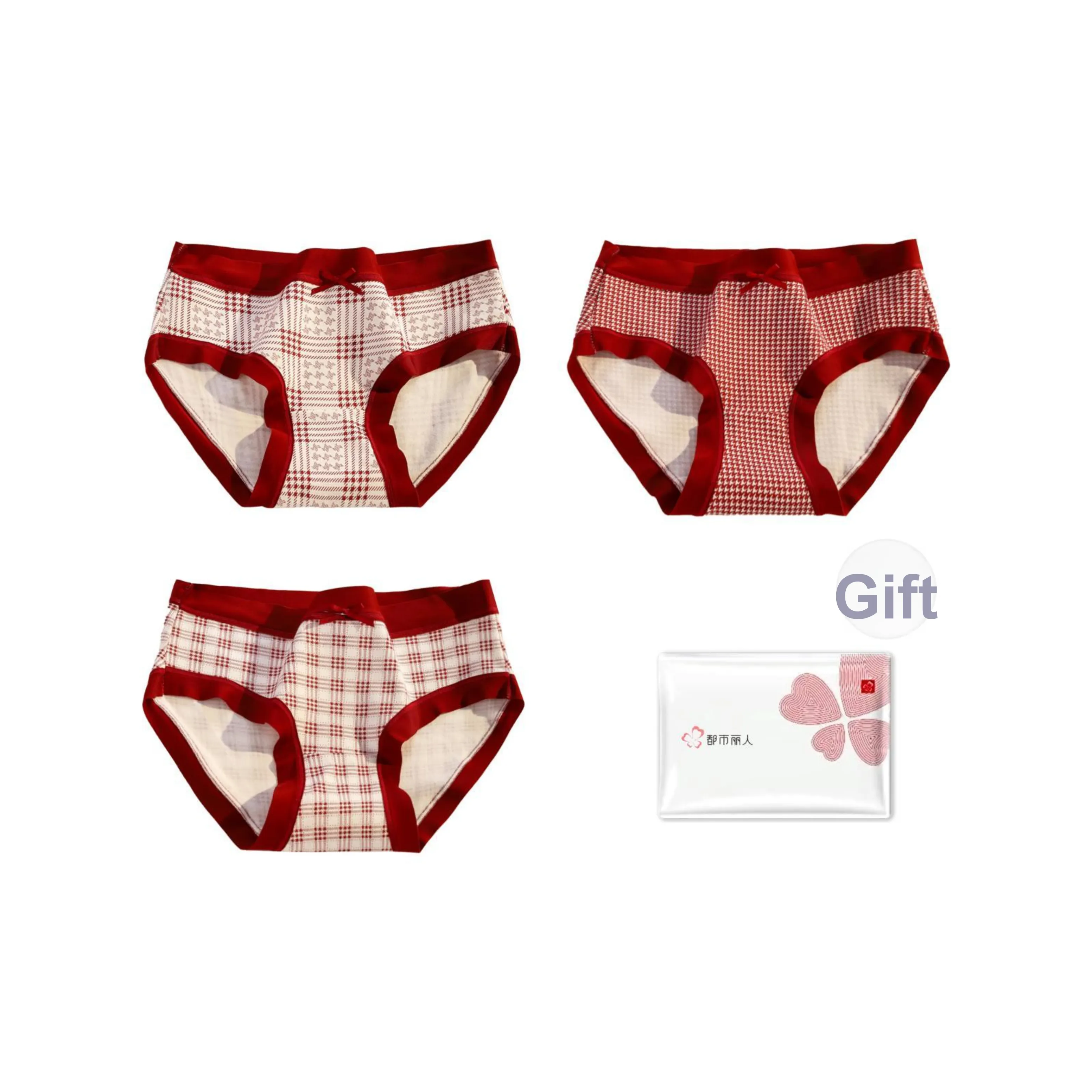 Urban Beauty Трусики-бикини Женские упаковка из 3 штук