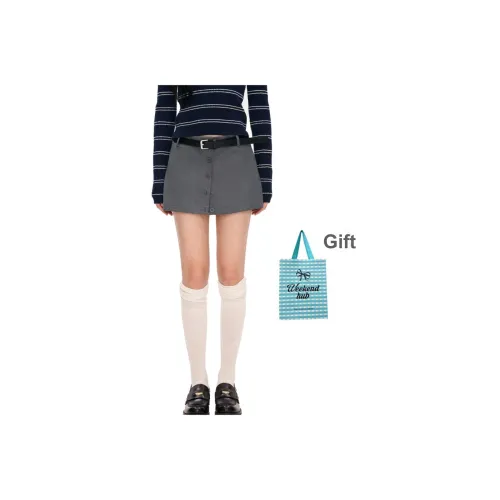 WEEKEND HUB Повседневные короткие юбки Женские