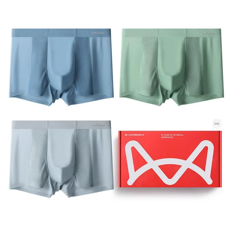 MIIOW Underpants Men's Box 3 Pack-0