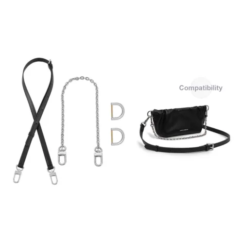 Lan Bao Fan Микрофибра Искусственная кожа Сумка Аксессуар Унисекс Черный