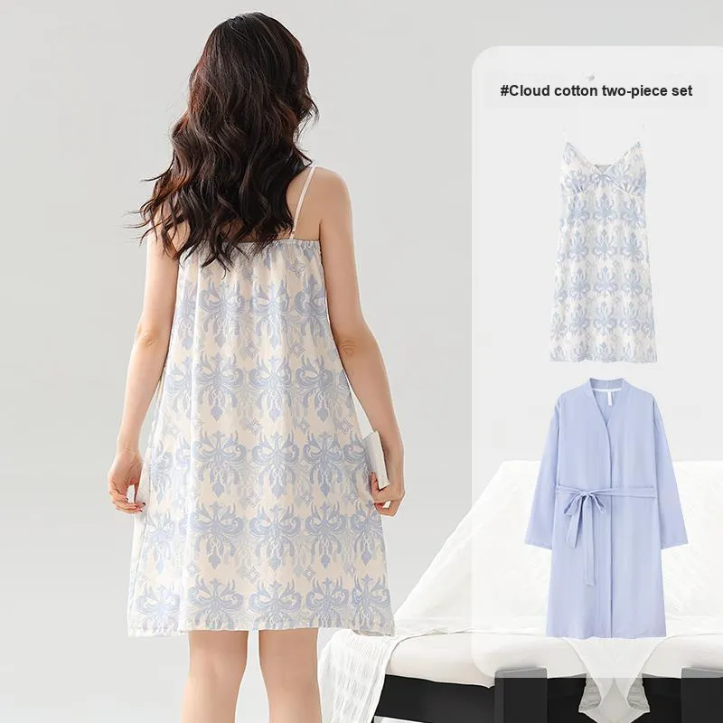 Pretty Lady Pajama Set Women's Light Blue-4