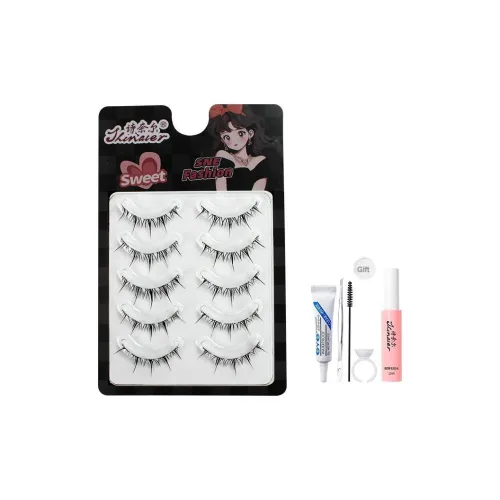 ZHENZHENSHINAIER Entire Ван-Пис Rabbit series Накладные ресницы Естественный Увеличивающий Стиль