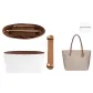 [City33 Milk Tea Two-Piece Set]Waterproof Liner+Shoulder Strap Pad