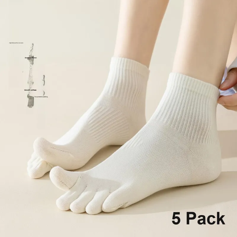 AUGUST Ankle Socks Women's 5 Pack-2