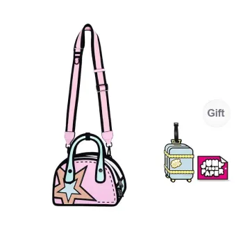 JumpFromPaper Synthetic Leather Spandex Crossbody Handbag Shoulder Bag Regular Women's Mint Powder/Cream Yellow