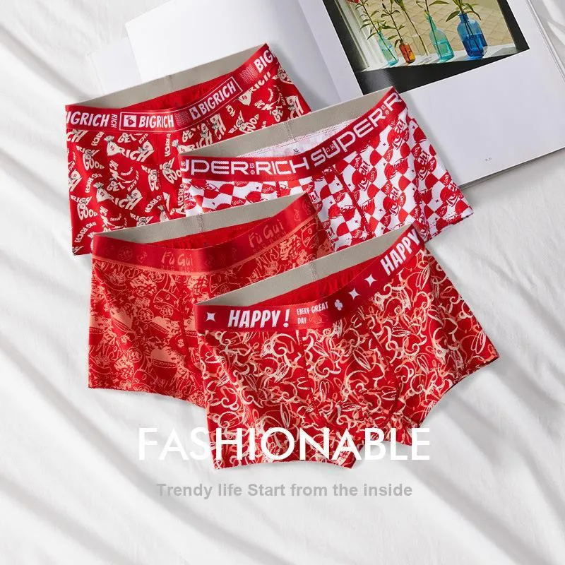 Qiao Ni Tong Underpants Men's 3 Pack-1