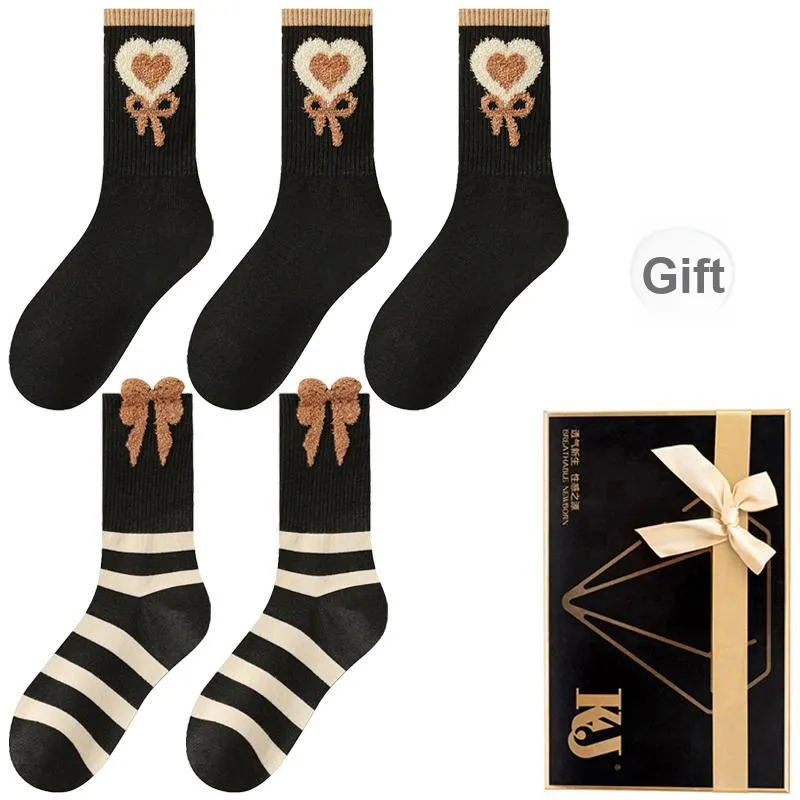 KJ Mid Calf Socks Unisex Gift Box Set-56