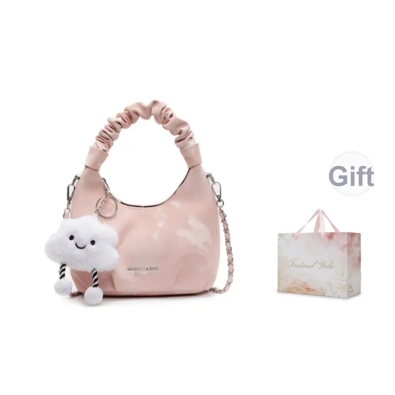 TOUTSEUL YOLO PU Handbag Women's Ecru/Black/Pink/Coffee-13