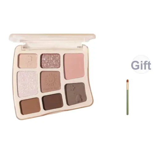 NOVO Переливающееся сияние 8 ТОНОВ Палетка теней для век Легко смешивается Смесь Мелкие блестки Водонепроницаемый Макияж Контуринг Блестящий