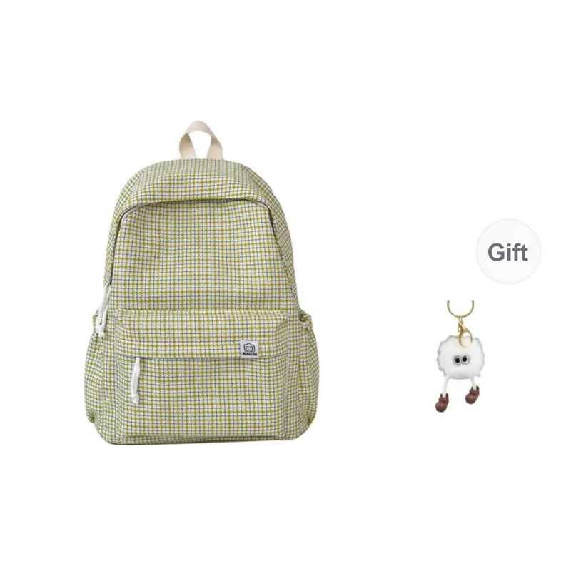 KAMLUI Nylon Backpack Unisex Black/Red/Yellow/Blue/Pink-10