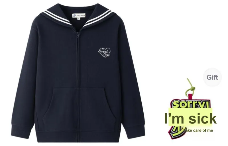 Tokyo Season Sweatshirt Women's Gray-1