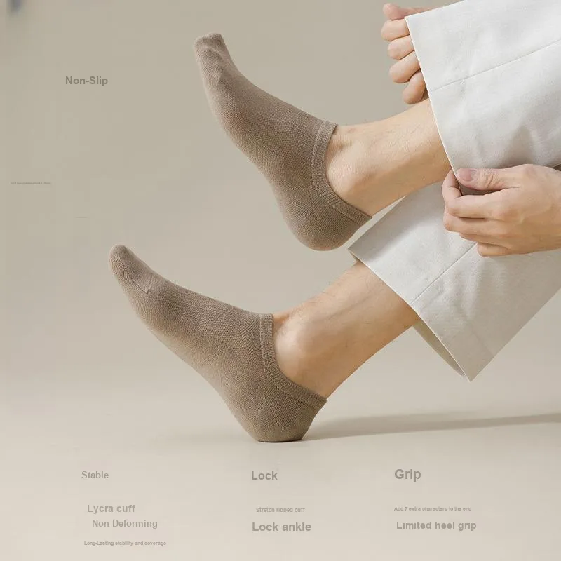 MIIOW No-Show Socks Unisex Combo Set-4