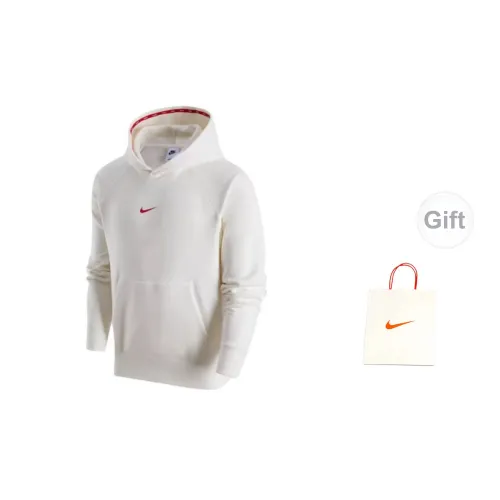 Nike Dragon New Year's Collection Sweatshirts Men Sail White+Gift Bag