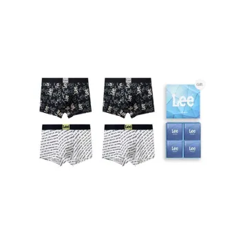 Lee Underwear Gift Boxes Men's 4 Pack