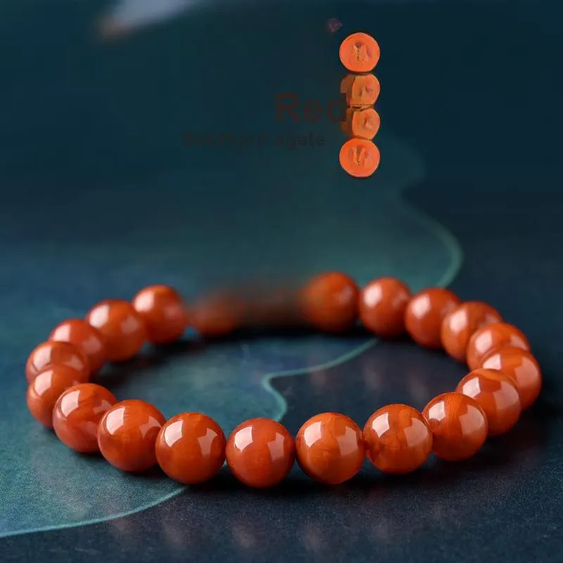Lingfei Southern Red Agate Bracelets Women's-1