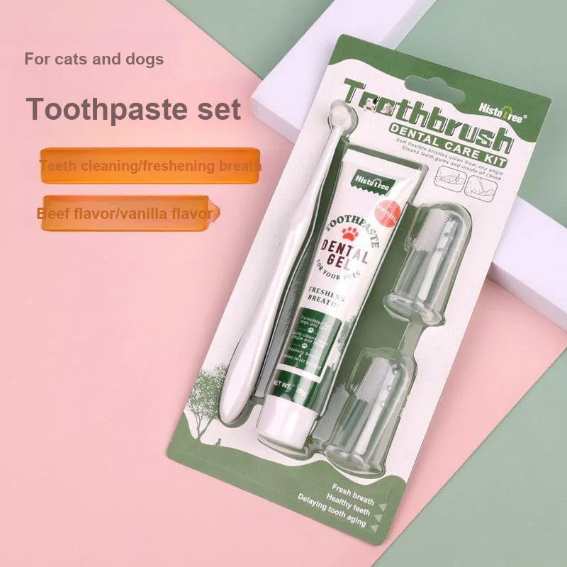 HISTOTREE Pet Toothpaste & Toothbrush Sets-2