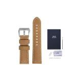 Khaki with Silver-Tone Buckle