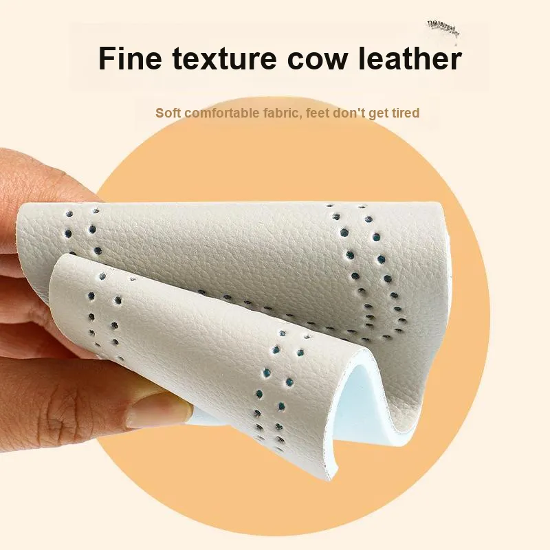 AAJF Cow Leather Insoles Unisex-4