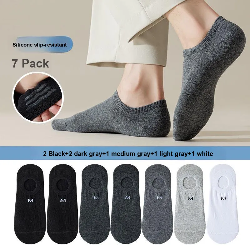7 SEVFUN Men No-Show Socks-33