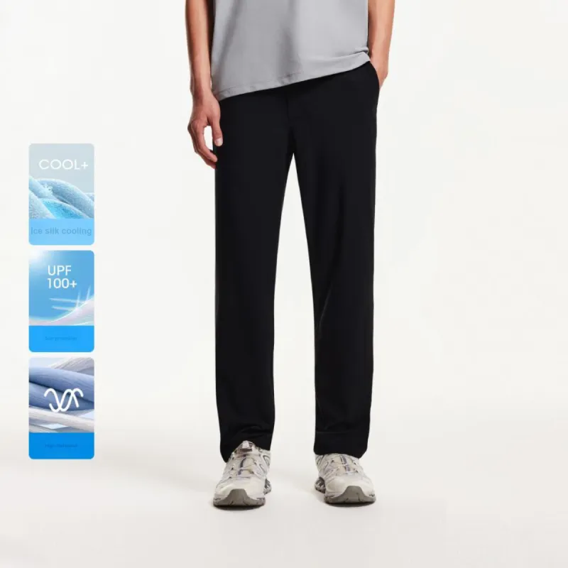 JACK JONES· Knitted Sweatpants Men's Black-2