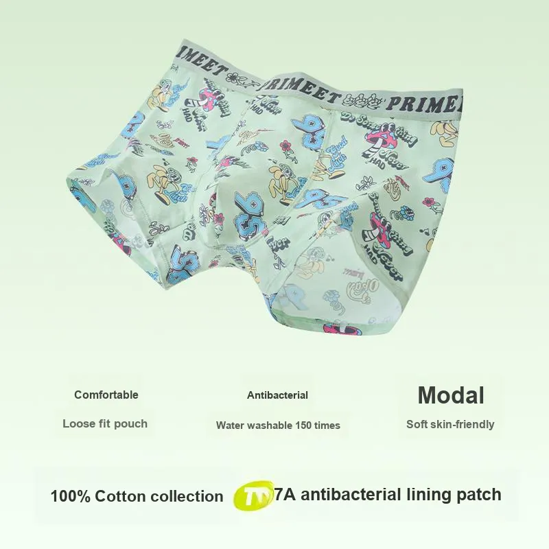 Primeet Underpants Skateboard Puppy Collection Men's 3 Pack-5