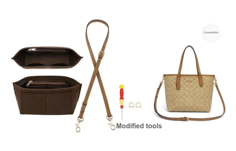 Kim Yeon sha Artificial Leather Bag Strap Women's Milk Tea-10