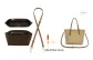 City23 Milk Tea Adjustable Shoulder Strap 90-120cm+Brown Felt Liner+Free Modified Accessories