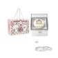 Bear Flip Surprise Box+The Little Prince Sterling Silver 999 Couple Rings