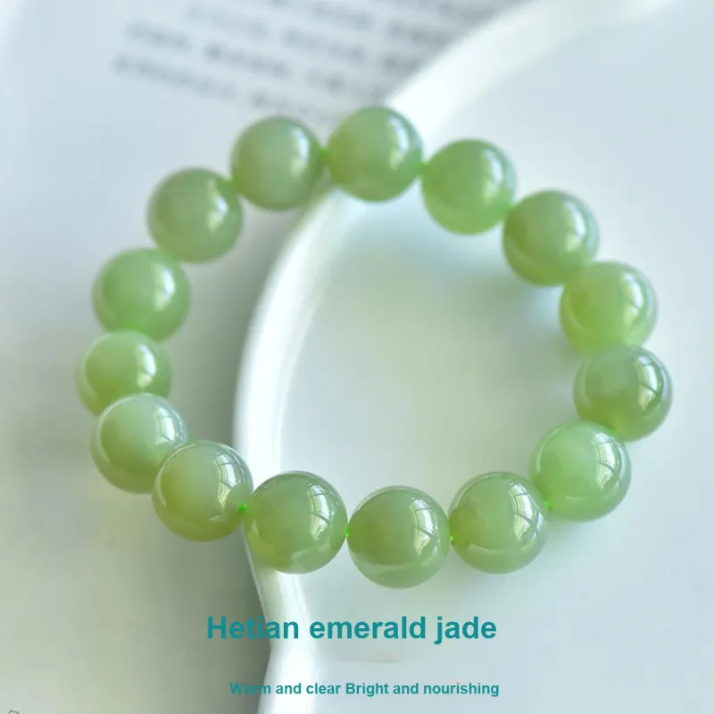 LAOMIAO Bracelets Green Jade Women's-2