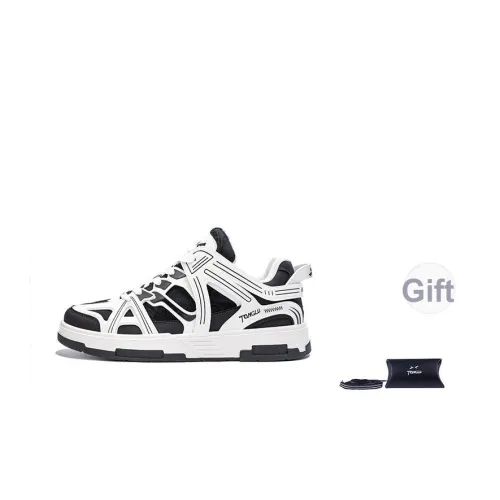 TONGLU Chu Ce Series Скейтборд Кроссовки Низкие Черные Унисекс