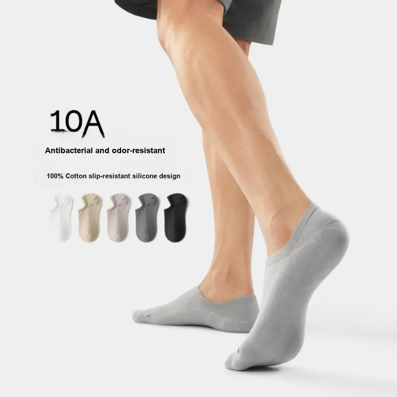 SEM/R No Show Socks Men's 5 Pack-1