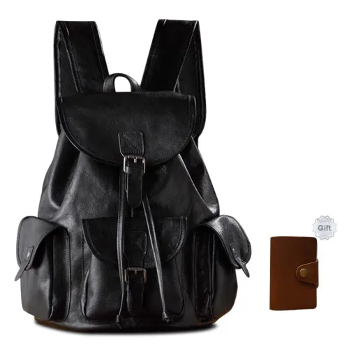 Simple & Nature Backpacks Black