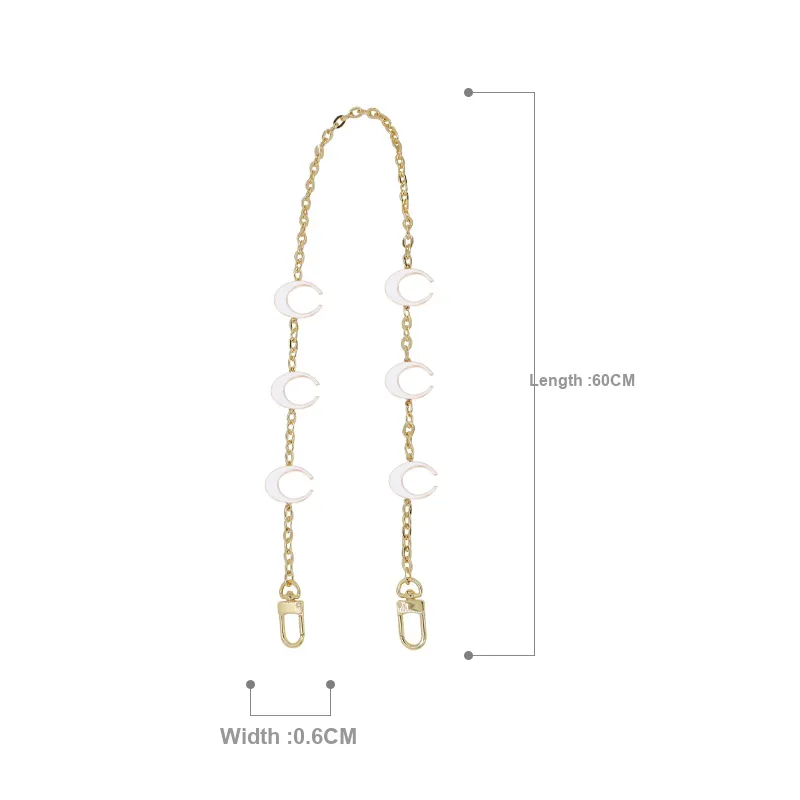 Copper Bag Chain Shoulder Strap Women's Multicolor-1