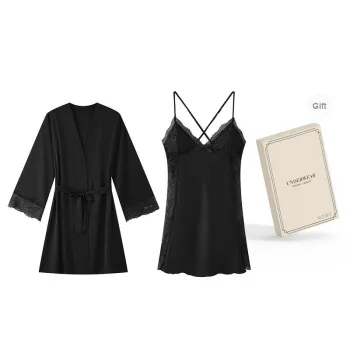 O'MESIK Pajama Gift Box Women's Black
