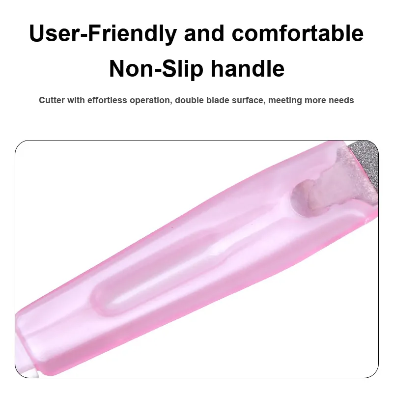 JIAOXUEFEI Dead Skin Push Dual-Head Stainless Steel Nail File And Cuticle Pusher Stainless Steel Dead Skin Pusher-3