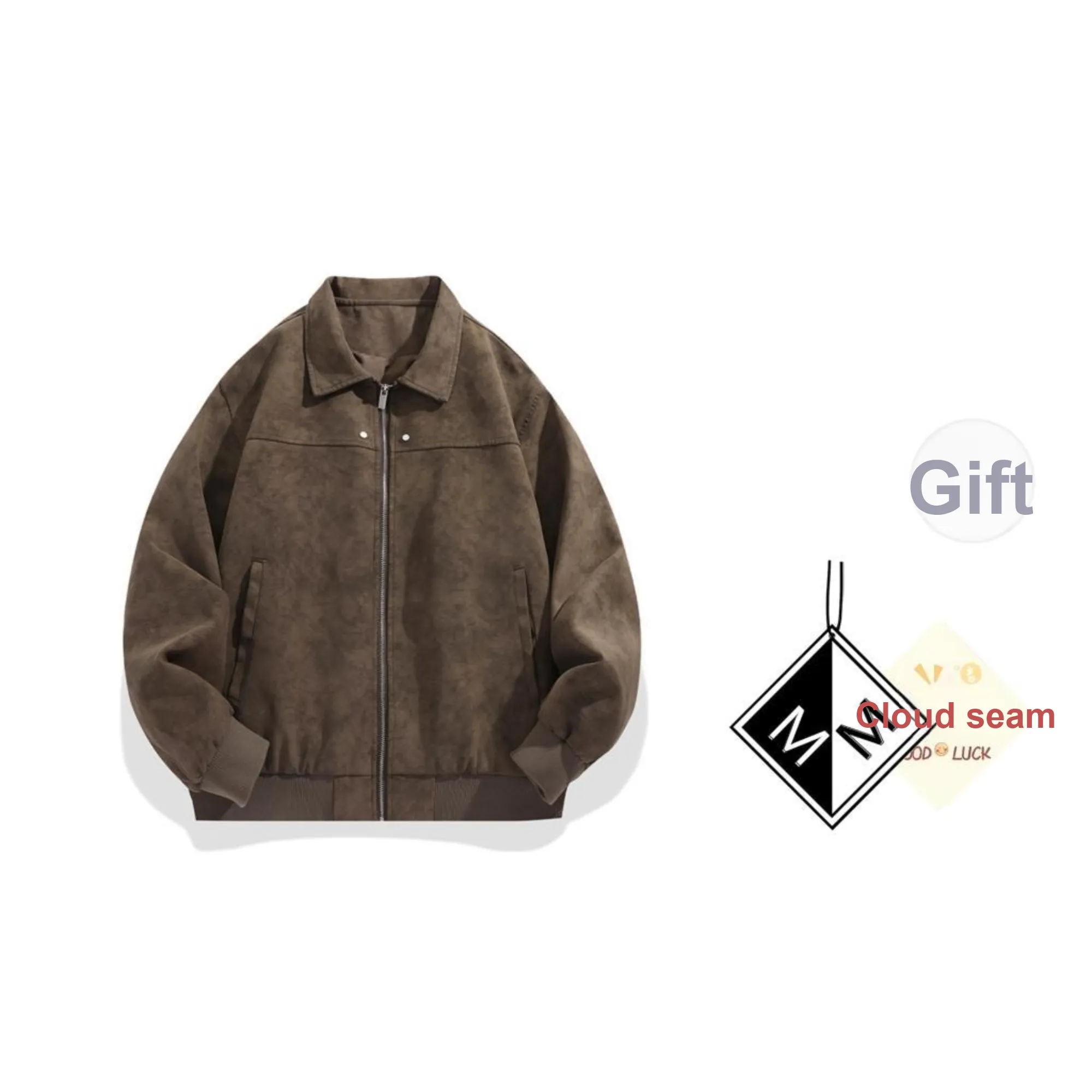 MM Leather Jacket Fall Winter Unisex