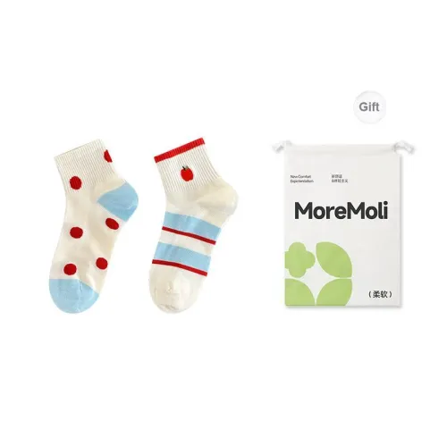 Moremoli Mid Calf Socks Women's Shopping Bag 2 Pack