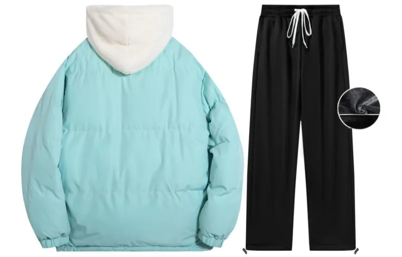STNW Mock Two Piece Set Fall And Winter Unisex-12