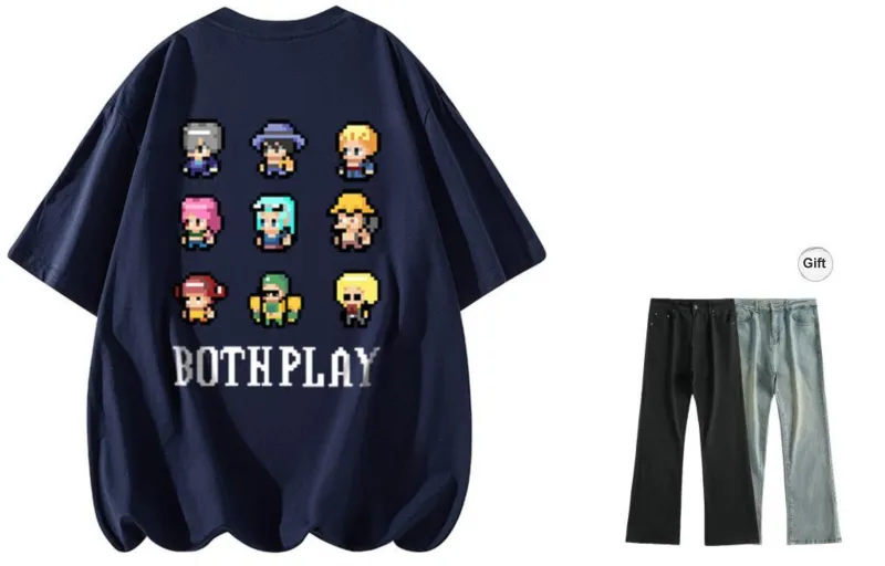 BOTH PLAY T Shirts Unisex-8