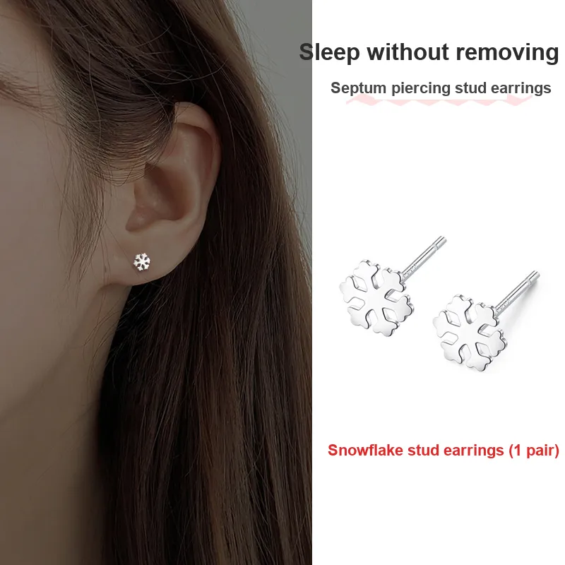ETAHLOVE Sterling Silver Stud Earrings Women's Surprise For Bestie Girlfriend's Birthday-61